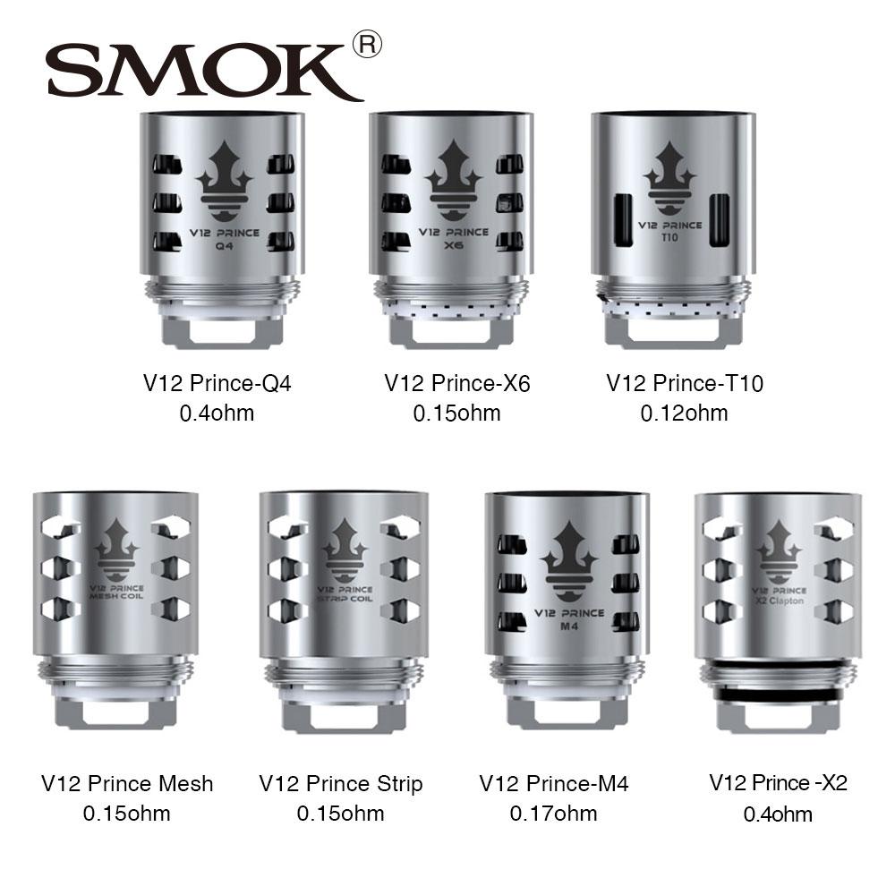 SMOK V12 P-TANK COIL (3 PACK) (TFV 12 PRINCE )