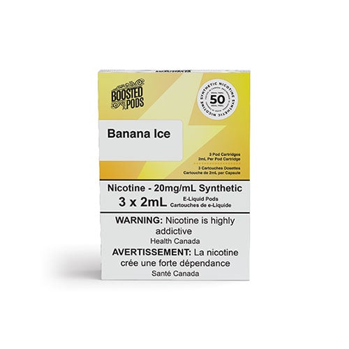 BOOSTED BANANA ICE PODS (S-COMPATIBLE)