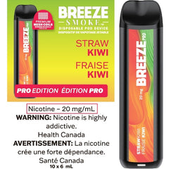 BREEZE PRO STRAW KIWI DISPOSABLE VAPE STICK