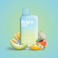 1. BEST SELLING DRIP'N HONEYDEW MANGO BANANA ICE  DISPOSABLE MISTER VAPOR TORONTO ONTARIO CANADA