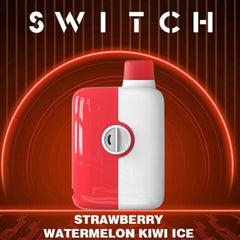 MR. FOG SWITCH STRAWBERRY WATERMELON KIWI ICE DISPOSABLE VAPE MISTER VAPOR