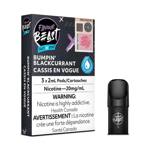 BUY FLAVOUR BEAST BUMPIN BLACKCURRANT POD MR. VAPOR TORONTO , BURLINGTON ONTARIO CANADA