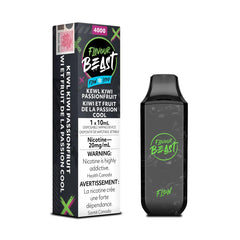 AVALIABLE NOW FLAVOUR BEAST KEWL KIWI ICED FLOW DISPOSABLE  MISTER VAPOR CANADA