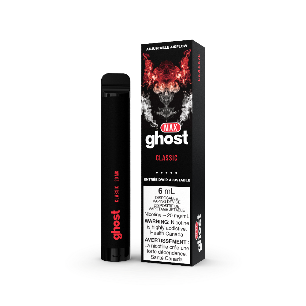GHOST MAX CLASSIC DISPOSABLE VAPE STICK