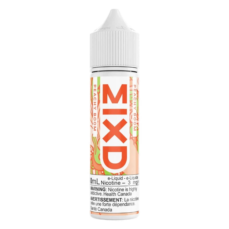 THE BEST MIXD PEACH BOOM AT MISTER VAPOR