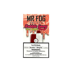 MR. FOG SWITCH BUBBLE GANG SOUR APPLE BERRY mister vapor canada