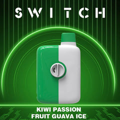 MR. FOG SWITCH SWITCH KIWI PASSION FRUIT GUAVA ICE DISPOSABLE VAPE mister vapor Canada