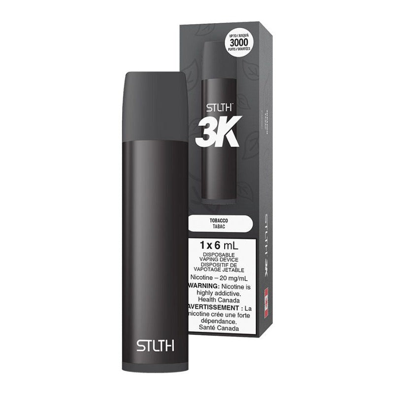 CLASSIC STLTH 3K TOBACCO DISPOSABLE VAPE MISTER VAPOR ONTARIO CANADA ,MISSISSAUGA, RICHMAN HILL, BARRIE, MARKHAM