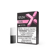 STLTH X PINK LEMON PODS (3 PACK) mister vapor