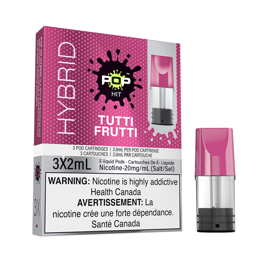 elfbar nachfüll pod läuft aus BUY POP PODS POP PODS TUTTI FRUTTI HYBRID 2% Toronto, St. Clair ave west,  High Park, Burlington, Etobicoke, Mister vapor – Mister Vapor