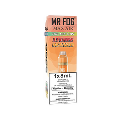 MR FOG MAX AIR LYCHEE MANGO DISPOSABLE VAPE mister vapor