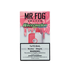 MR. FOG SWITCH WATERMELON STRAWBERRY APPLE MENTHOL ICE DISPOSABLE VAPE MISTER VAPOR CANADA