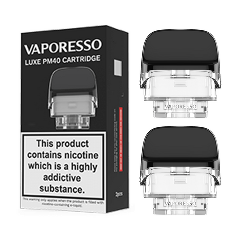 VAPORESSO LUXE PM40 EMPTY POD (2 PACK) [CRC]