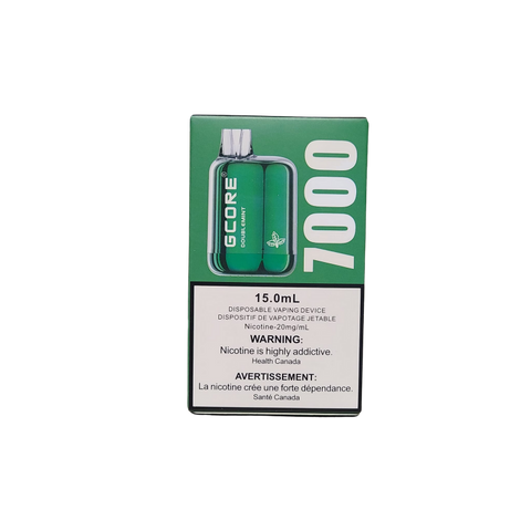 BUY EXCISE TAX GCORE BOX DOUBLEMINT DISPOSABLE (7000) AT MISTER VAPOR CANADA