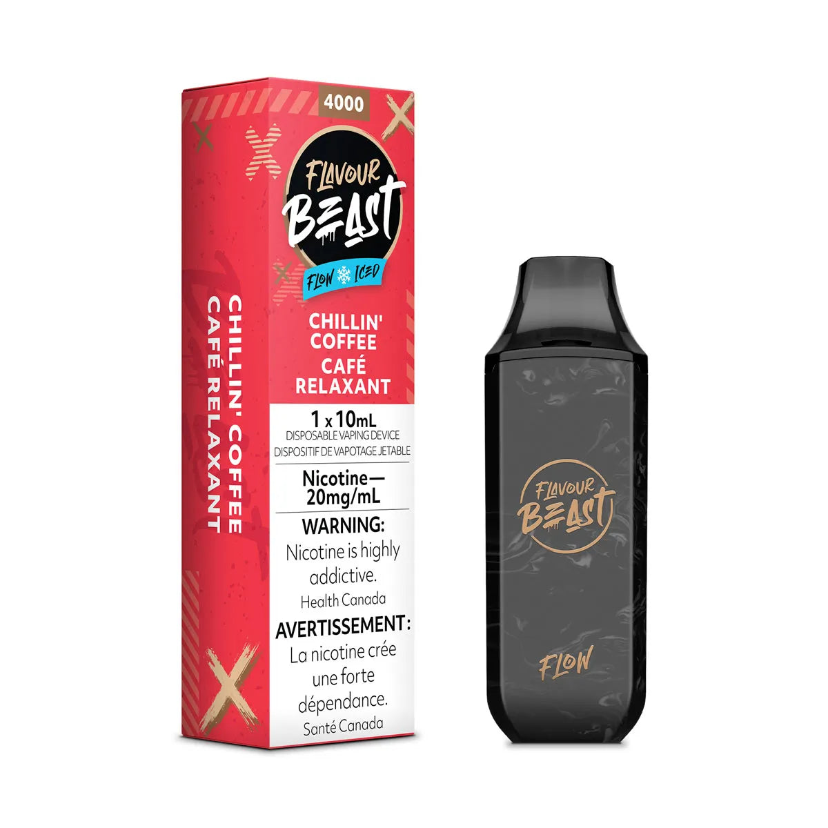FLAVOUR BEAST CHILLIN' COFFEE ICED FLOW DISPOSABLE