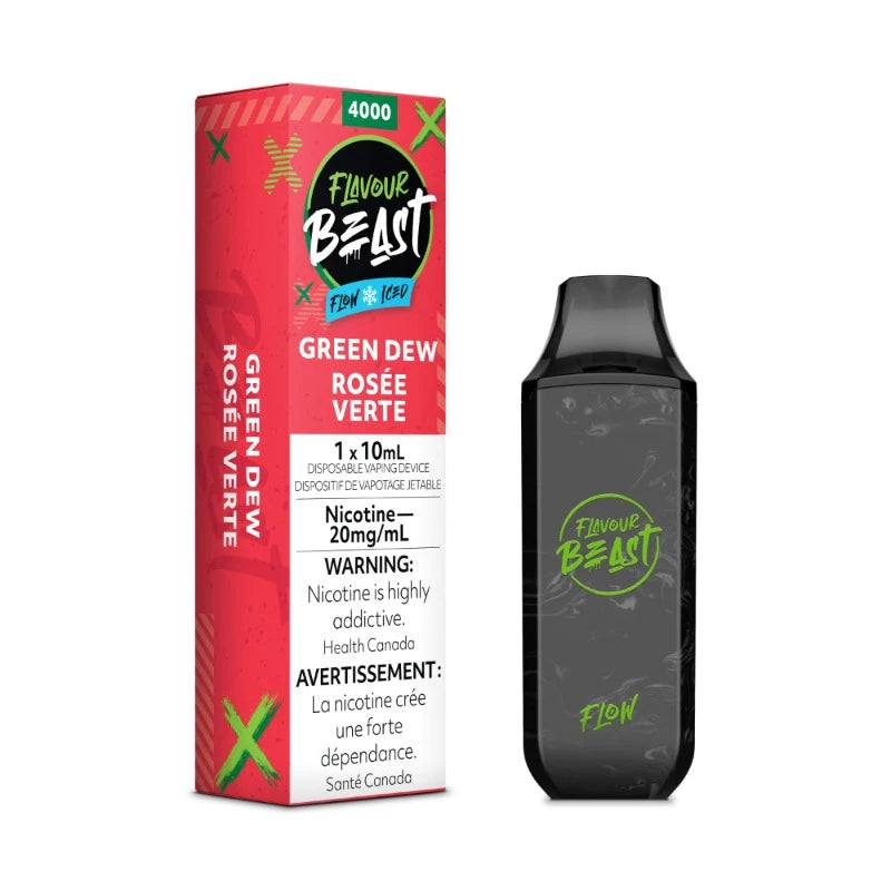 sale FLAVOUR BEAST GREEN DEW ICED FLOW DISPOSABLE