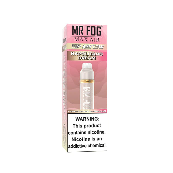BEST PLACE TO BUY MR FOG MAX AIR NAPOLITANO DREAM DISPOSABLE VAPE