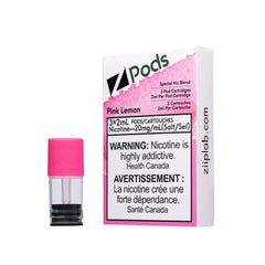 Z PODS PINK LEMON 2% SUPREME NIC MISTER VAPOR TORONTO BURLINGTON