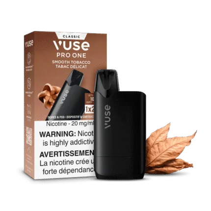 Vuse Pro One Kit - Smooth Tobacco - PODS - Mister Vapor