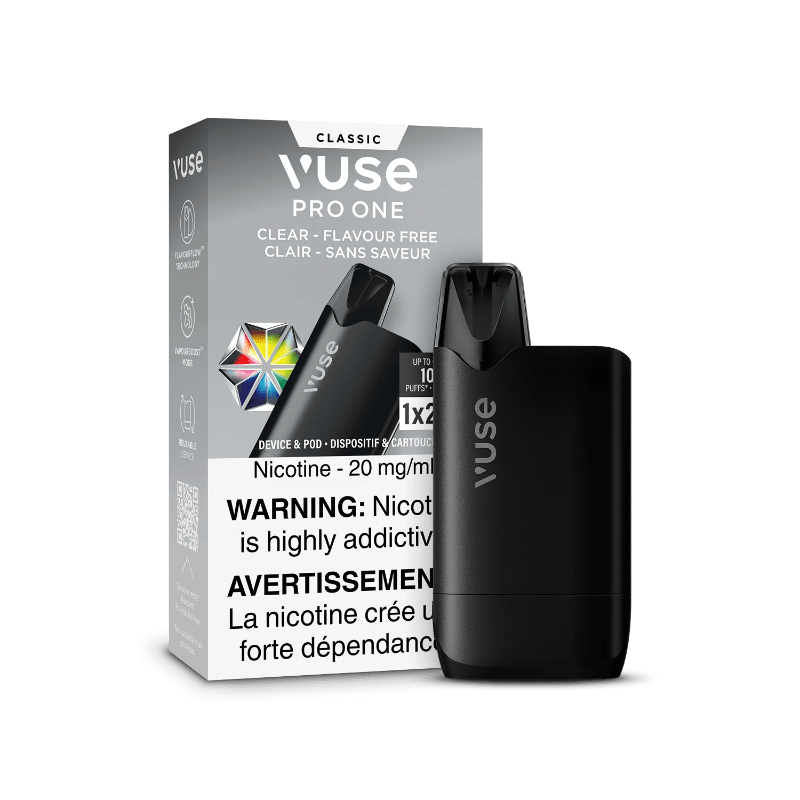 images Vuse Pro One Kit - Clear - PODS - Mister Vapor
