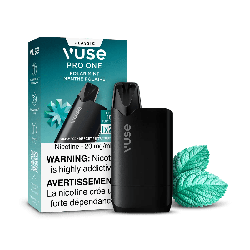 Vuse Pro One Kit - Polar Mint - PODS - Mister Vapor