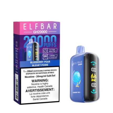 Elf Bar GH 20K Blueberry Pear Disposable Vape - DISPOSABLE - Mister Vapor