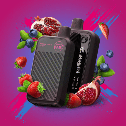 Beast Mode Max 18K Trippin' Triple Berry Disposable Vape - DISPOSABLE - Mister Vapor