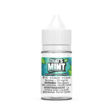 Thats Mint Mint Condition Salt E-Liquid - E-Liquid - Mister Vapor