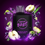 Level X G2 Boost Flavour Beast Pods - Grapplin' Grape Sour Apple Iced, 25k Puffs - Pods - Mister Vapor