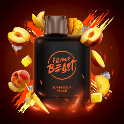 Level X G2 Boost Flavour Beast Pods - Super S.Peach Iced, 25k Puffs - Pods - Mister Vapor