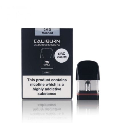 Uwell Caliburn G3/GPP 2mL Replacement Pods (CRC) - Refillable Pods - Mister Vapor
