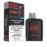 Level X G2 Boost Flavour Beast Pods - Bangin' Blood Orange, 25k Puffs - Pods - Mister Vapor
