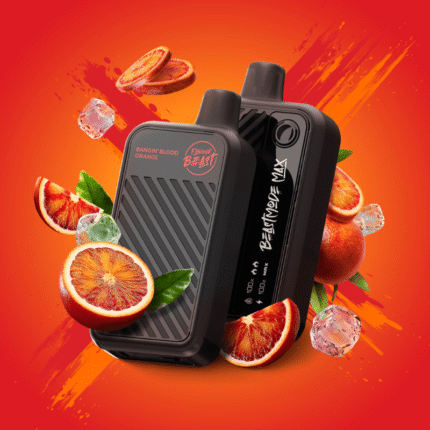 Beast Mode Max 18K Bangin' Blood Orange Iced Disposable Vape - DISPOSABLE - Mister Vapor