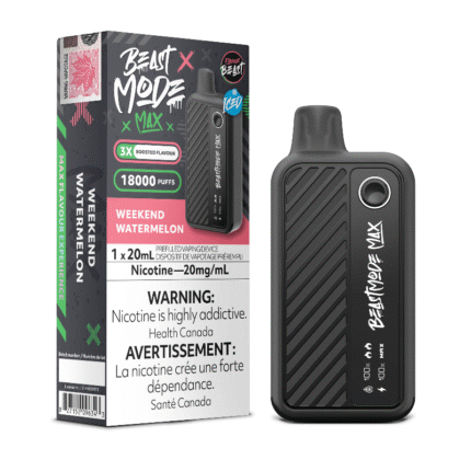 Beast Mode Max 18K Weekend Watermelon Disposable Vape - DISPOSABLE - Mister Vapor