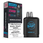 Level X G2 Boost Flavour Beast Pods - Bomb Blue Razz, 25k Puffs - Pods - Mister Vapor