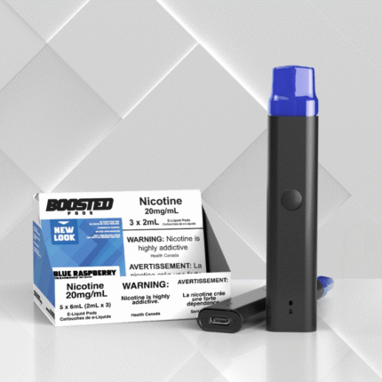 Boosted Blue Raspberry Pods - PODS - Mister Vapor