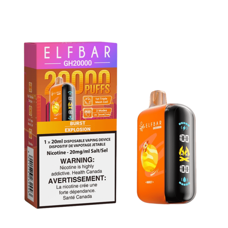 Elf Bar GH 20K Burst Disposable Vape - DISPOSABLE - Mister Vapor