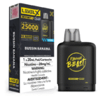 Level X G2 Boost Flavour Beast Pods - Bussin Banana Iced, 25k Puffs - Pods - Mister Vapor
