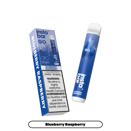 Insta Bar Go Blueberry Raspberry Disposable Vape, 2mL - DISPOSABLE - Mister Vapor