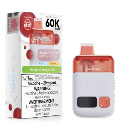 CAPSL 60k Frizzy Cherry Lime Disposable Vape by Flavour Beast - DISPOSABLE - Mister Vapor