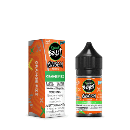 Flavour Beast Chuggin E-Liquid Orange Sparkle (Orange Fizz) Salt (30mL/60mL) - E-Liquid - Mister Vapor