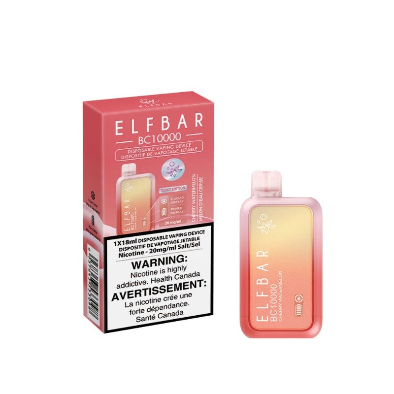 Elf Bar (BC 10K) Cherry Watermelon Disposable Vape - DISPOSABLE - Mister Vapor