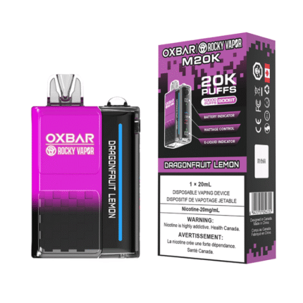 Oxbar M20K Dragonfruit Lemon Disposable Vape - DISPOSABLE - Mister Vapor
