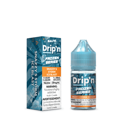 Drip'n Frozen Series Nicotine Salt 30mL - Snazzy S Storm Ice - E-Liquid - Mister Vapor