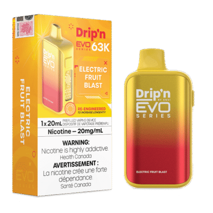 Drip'n Evo 63K by Envi Disposable Vape - Electric Fruit Blast - DISPOSABLE - Mister Vapor