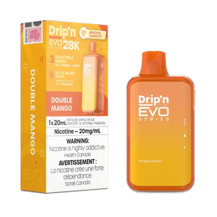 Drip'n EVO 28K Double Mango Disposable Vape - DISPOSABLE - Mister Vapor