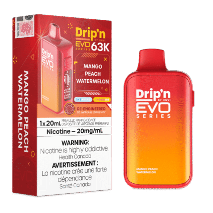 Drip'n Evo 63K by Envi Disposable Vape - Mango Peach Watermelon - DISPOSABLE - Mister Vapor