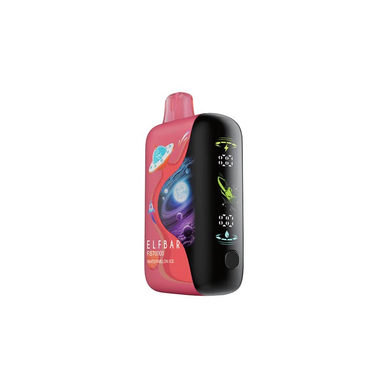 Elf Bar FS70K - Watermelon Ice Disposable Vape - DISPOSABLE - Mister Vapor