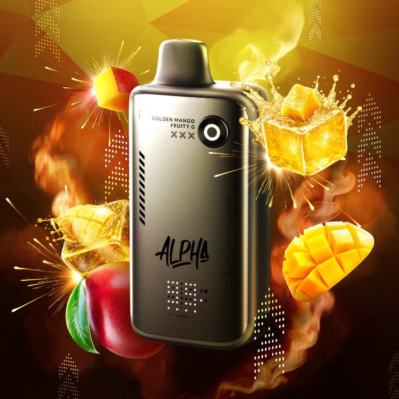 Flavour Beast Alpha 80K Disposable Vape - Fruity G Golden Mango , 30mL - DISPOSABLE - Mister Vapor