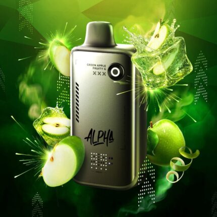 Flavour Beast Alpha 80K Disposable Vape - Fruity G Green Apple , 30mL - DISPOSABLE - Mister Vapor